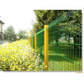 O Quick Post PVC Revestido Wire Mesh Jardim Fence Panels